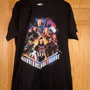 Marvel What If...? Guardians Of The Multiverse Poster Girls T-Shirt Disney large